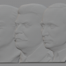 ПАННО "Lenin-Stalin-Putin"